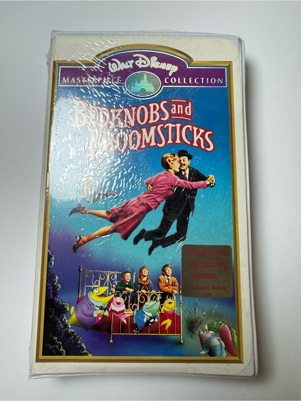 Bedknobs and Broomsticks VHS Disney Masterpiece Collection New Sealed Vintage